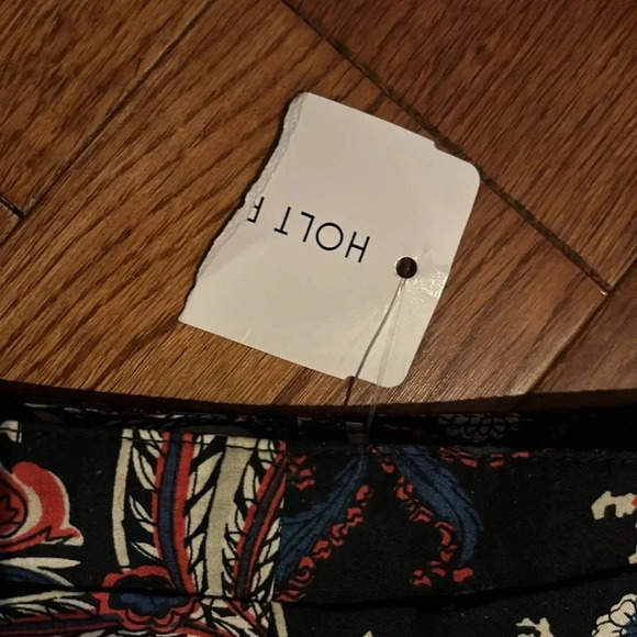 ba&sh Cassi Paisley Printed Mini Skirt Sz Small New - Picture 8 of 16